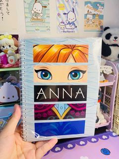 Anna Frozen spring notebook