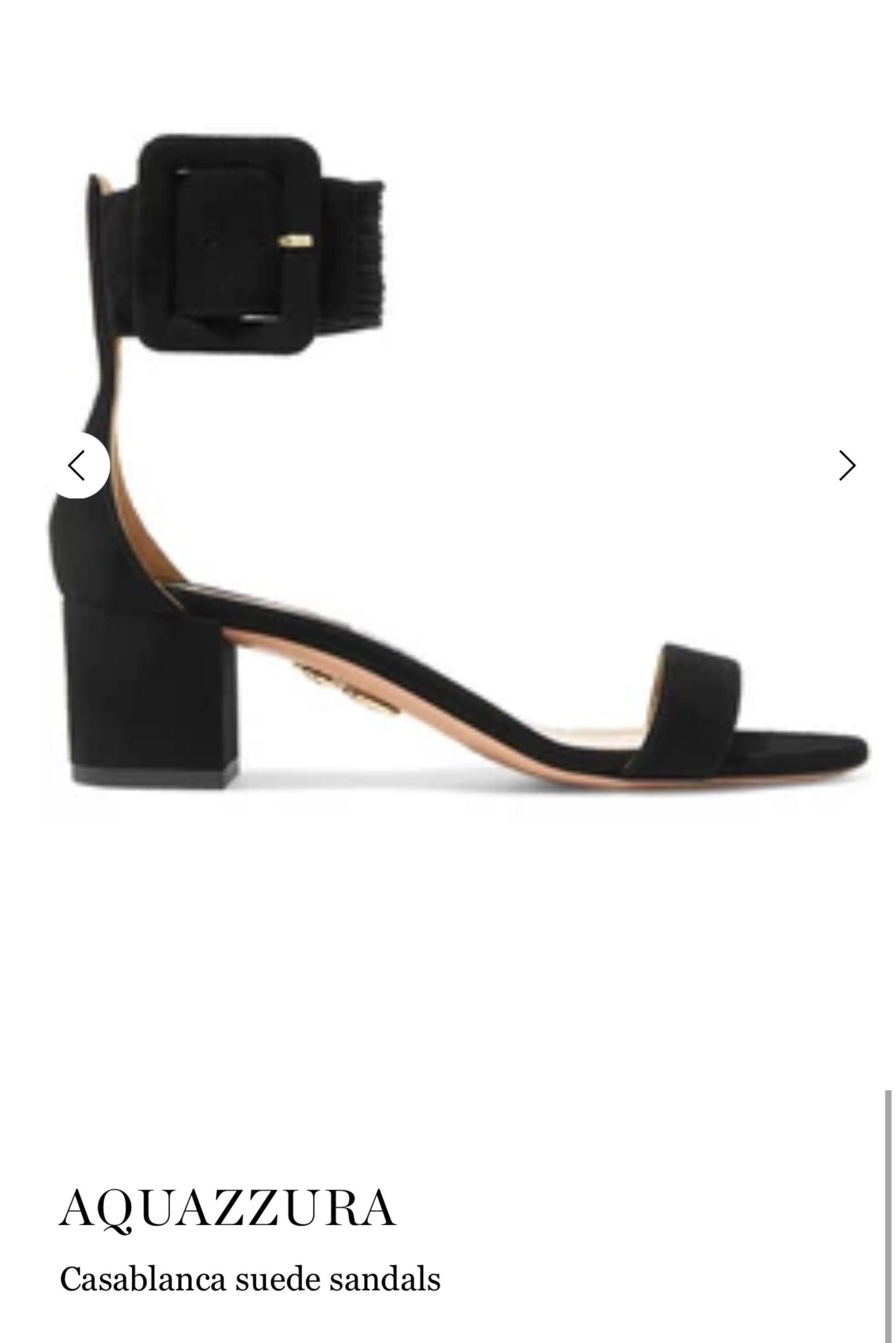 Aquazzura casablanca sale