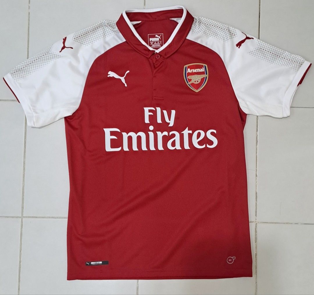 Arsenal 2017 18 Home Jersey with Alexis Nameset Men s Fashion Activewear on Carousell