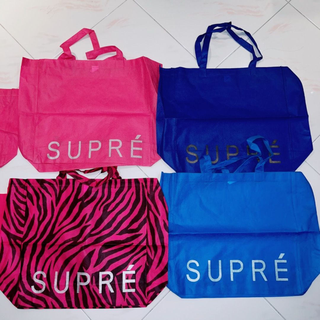 ASSORT SUPRE RECYCLE TOTE BAGS BIG OR SMALL FROM