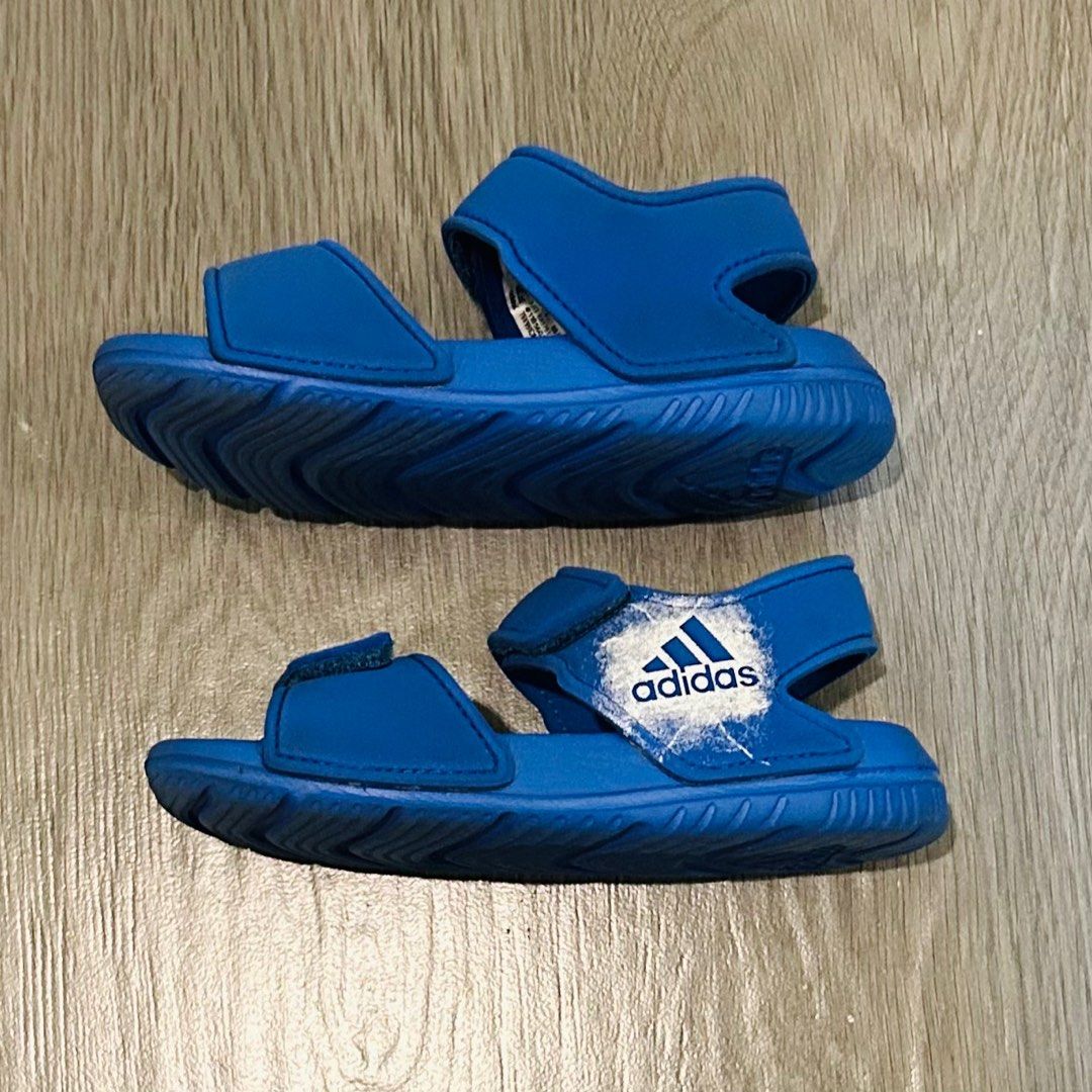 Authentic Adidas Blue AltaSwim Sandals Babies Kids Babies Kids Fashion on Carousell