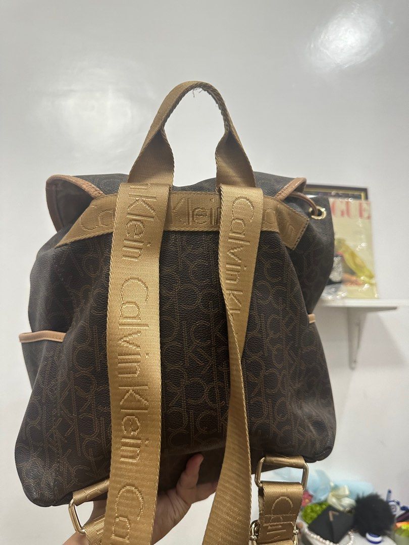 Authentic Calvin Klein Backpack Women s Fashion Bags Wallets Backpacks on Carousell