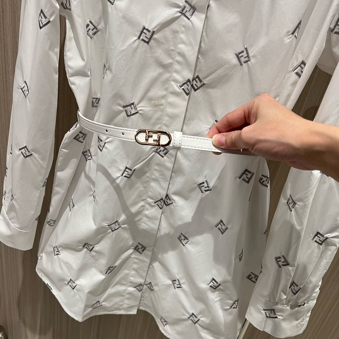 Fendi double f shirt sales