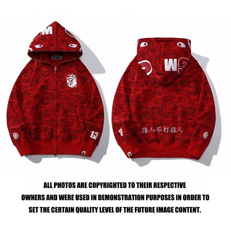 迷彩XL Big Logo Zip Up Hooded Sweatshirt 迷彩XL Big Logo Zip Up Hooded Sweatshirt