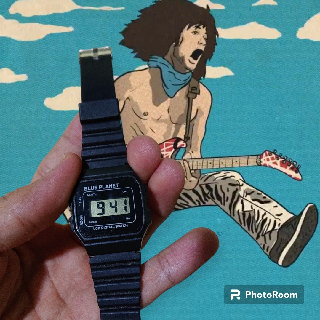 Daiso blue planet watch on sale