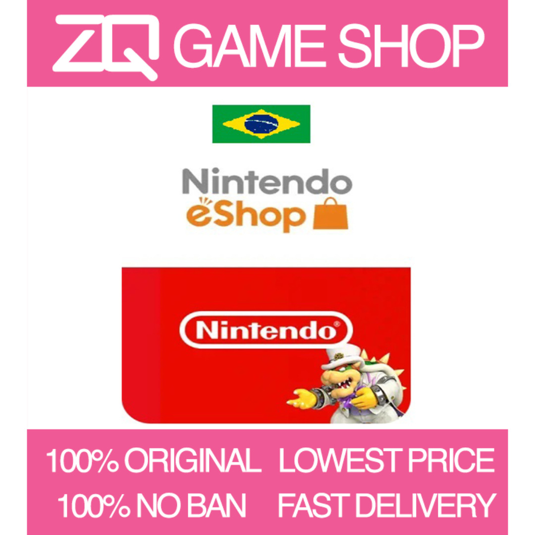 BR NS Brazil Nintendo Switch Game Code eShop BRL Instant Delivery