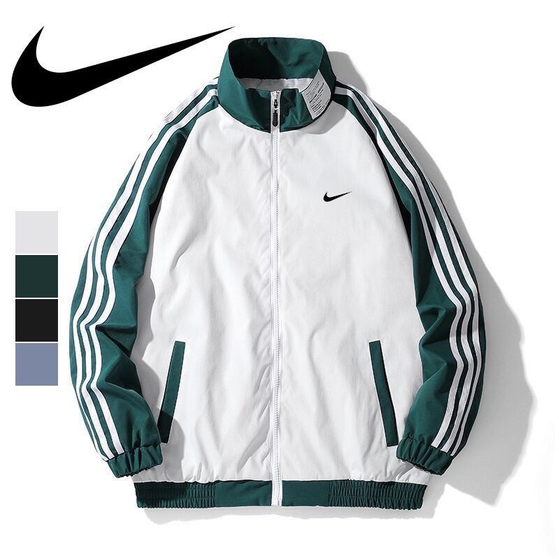 BRAND NEW IN STOCK FREE DELIVERY Nike Jacket Windproof Running Jacket Sportswear Sports Casual Windbreaker Jaket Lelaki