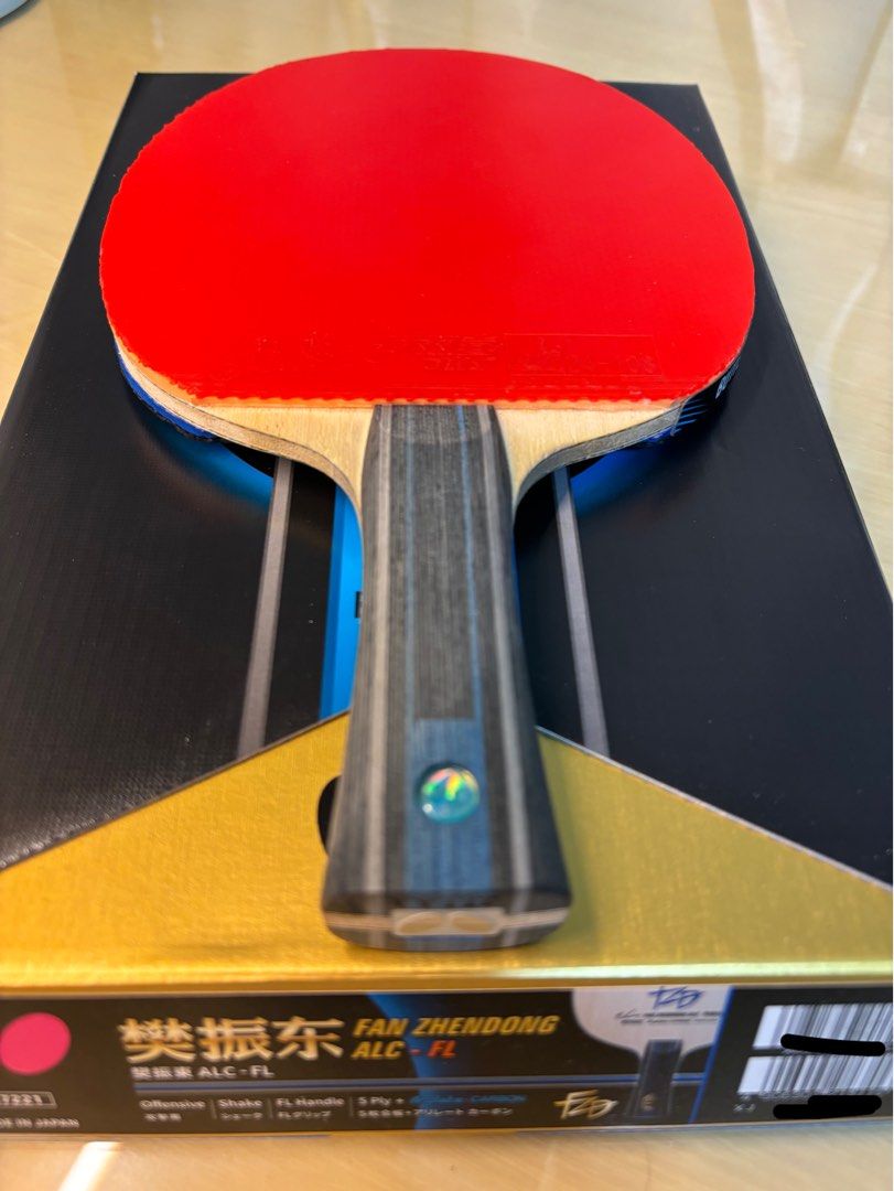 Butterfly 樊振東ALC FL 乒乓球拍日版, 運動產品, 運動與體育, 運動與