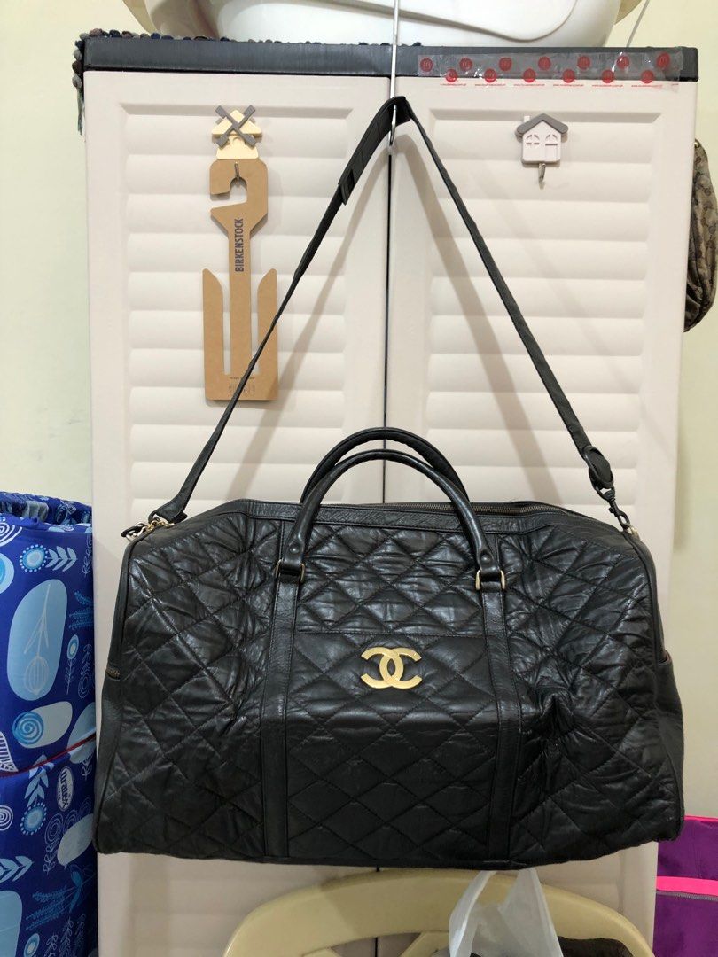 Vintage chanel duffle bag on sale