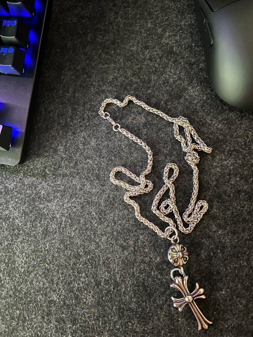Buy Chrome Hearts 22k Rolo Chain Necklace 'Gold' - 1383 1000006062RCN GOLD  | GOAT