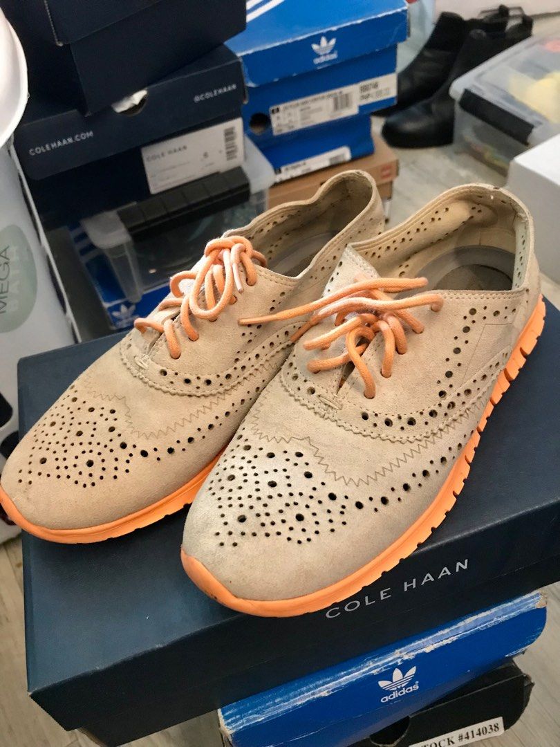 cole haan shoes orange sole Women s Fashion Footwear Sneakers