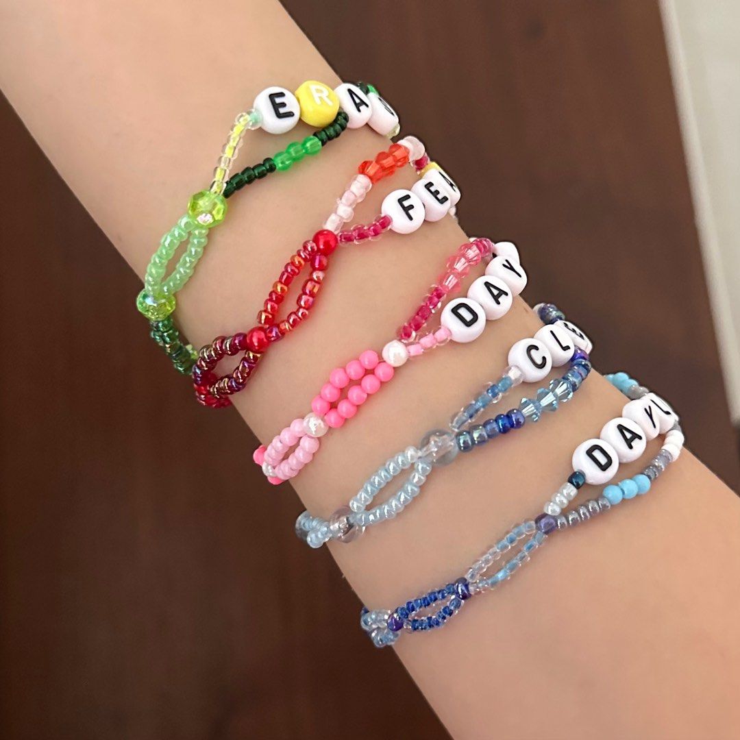 Friendship bracelets double helix handmade Taylor swift concert