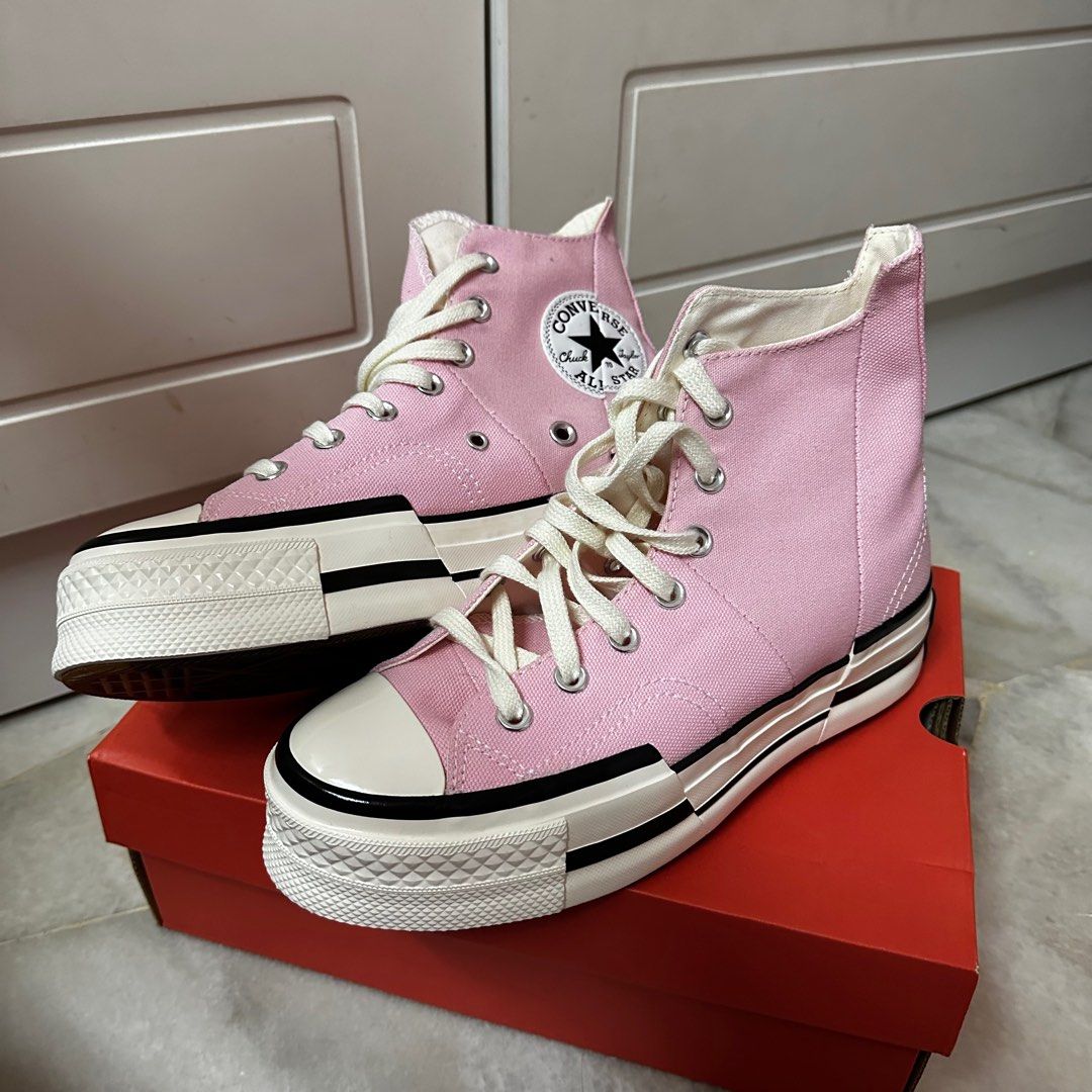 CONVERSE CHUCK 70 HIGH PINK Women s Fashion Footwear Sneakers on Carousell
