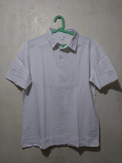 Cos white polo shirt