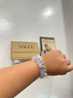 Crystal beaded bracelet