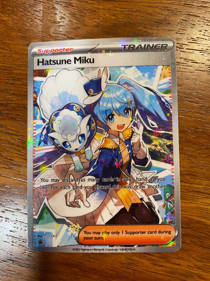 hatsune miku pokemon card PokeCard Creator