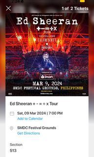 Ed Sheeran Concert Tour