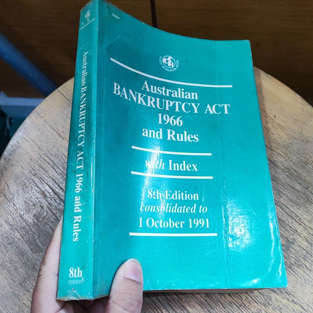  ENG Australian Bankruptcy Act 1966 And Rules Hobbies Toys Books 