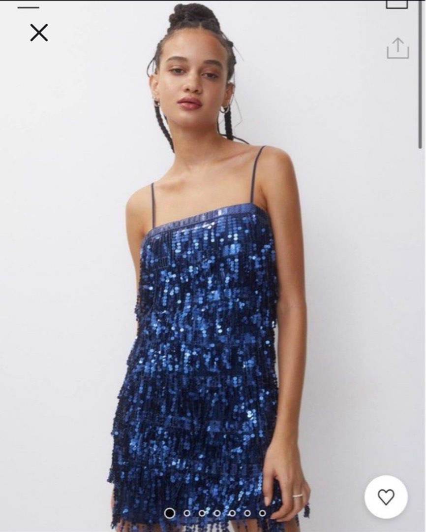 Pull and bear sequin dress clearance