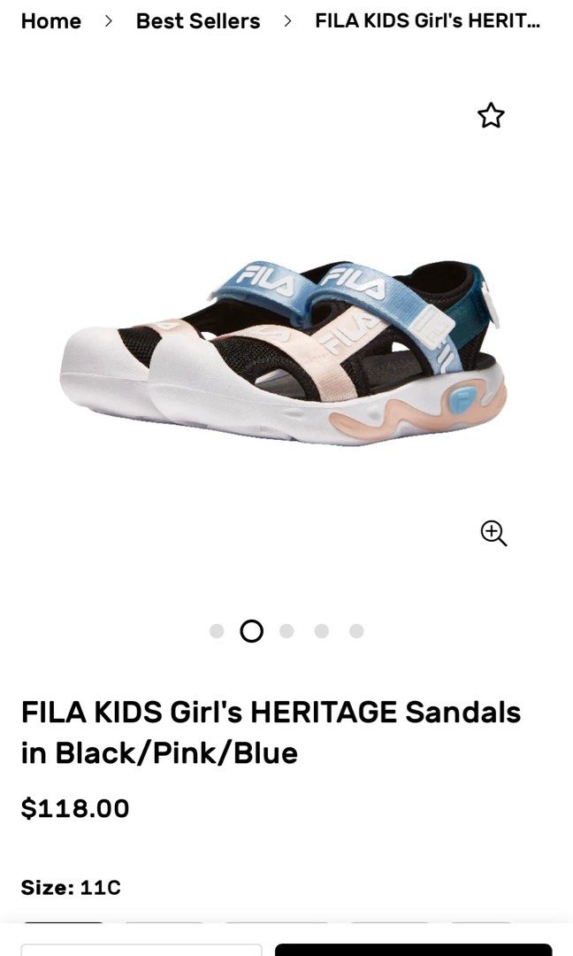 Kids fila sandals new arrivals