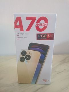 For sale Brandnew sealed itel A70 12/128