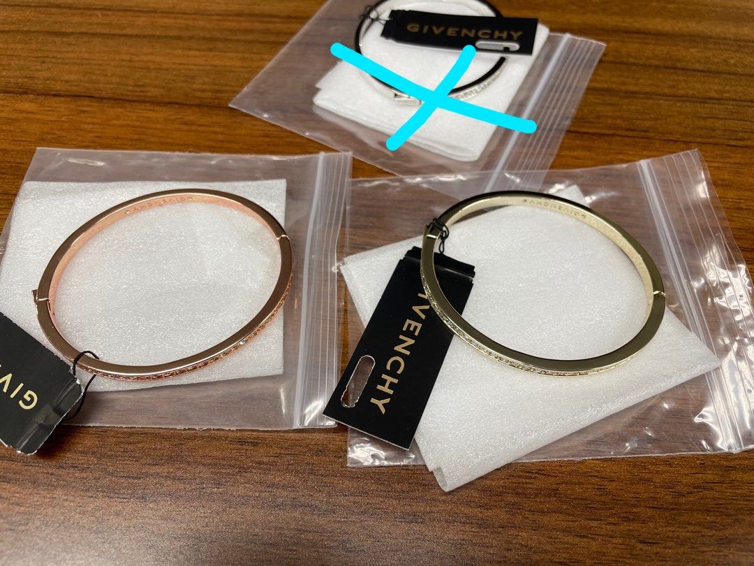 Givenchy silk swarovski element bangle outlet bracelet