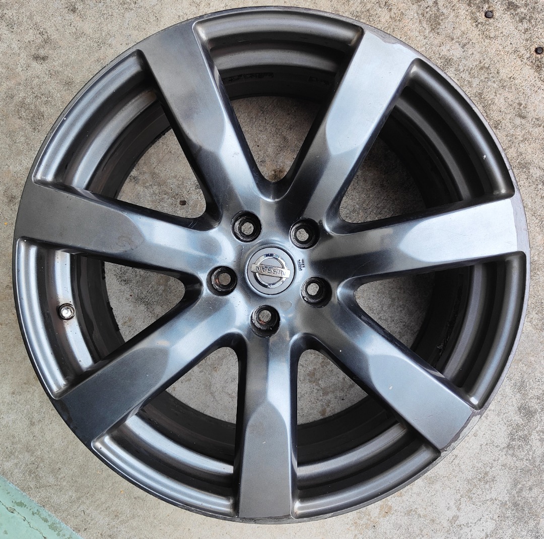 GTR R35 Stock Forged Rims, Car Accessories, Tyres & Rims on Carousell