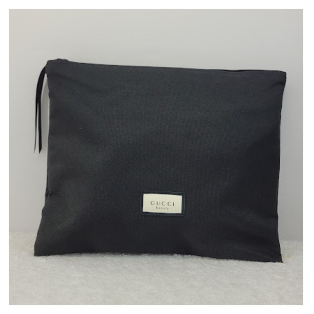 GUCCI Beauty Makeup Zip Up Pouch 26cm x 21.5cm x 100 Polyester