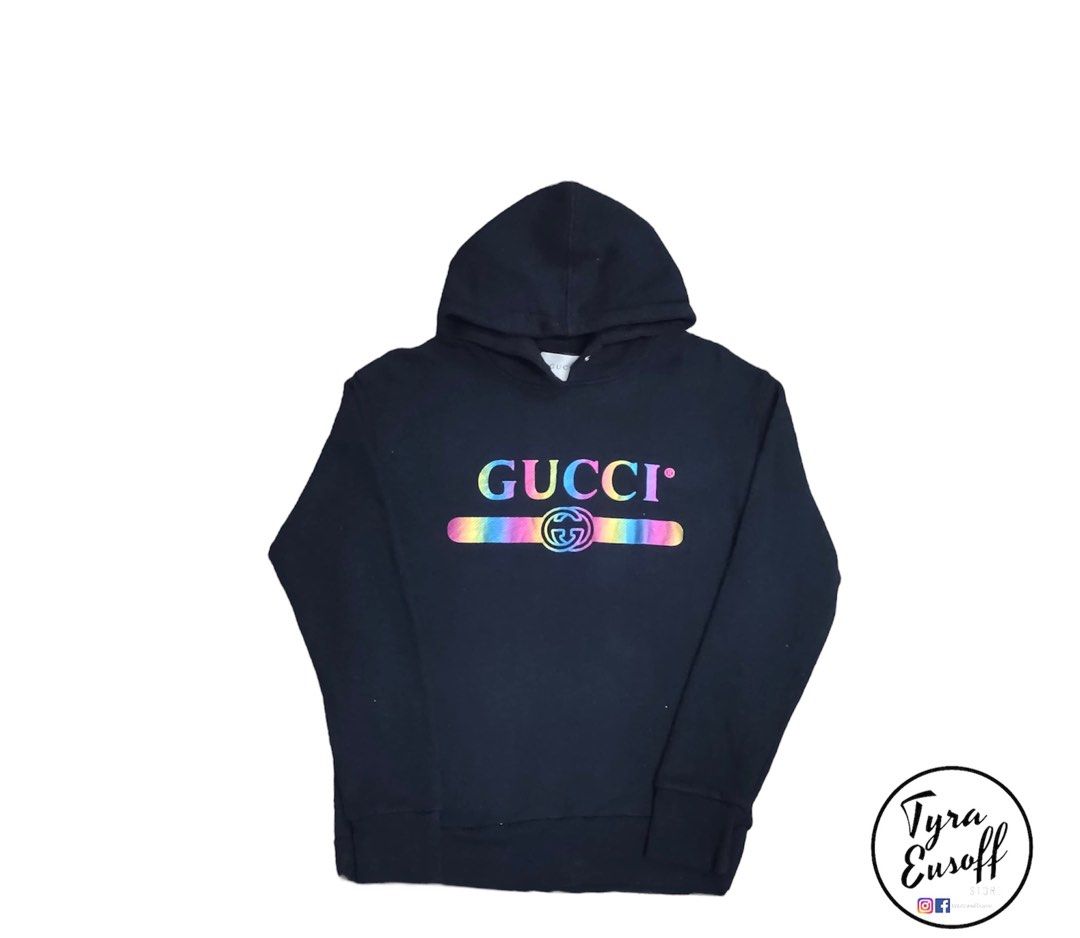 Gucci rainbow top hoodie
