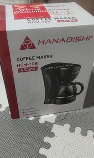 Hanabishi coffee maker 6 cups