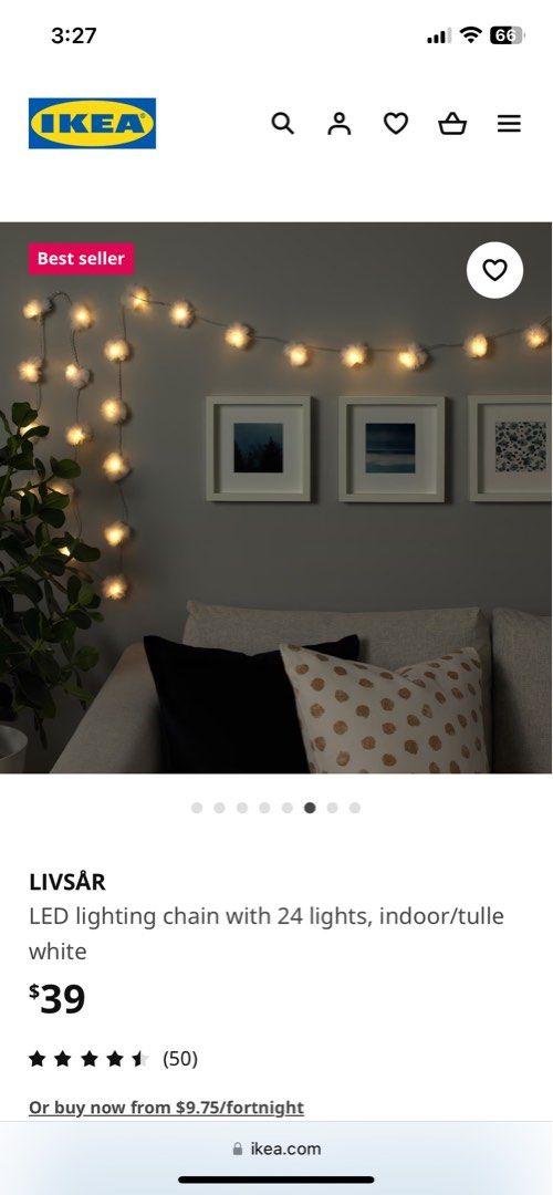 Ikea livsar fairy lights deals