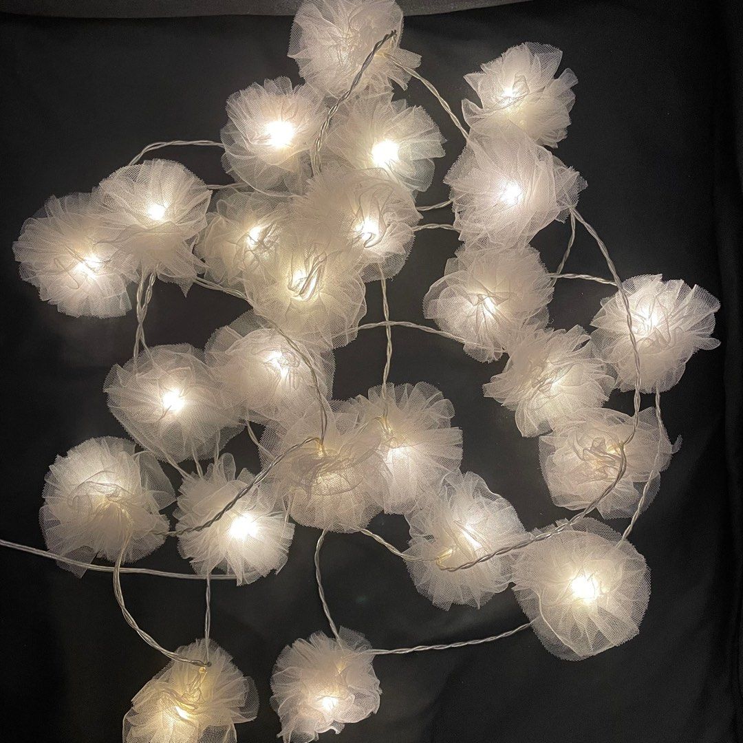 Ikea Livsar Fairy Lights LED Lighting Chain Tulle Furniture