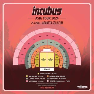 Incubus VIP Standing Right
