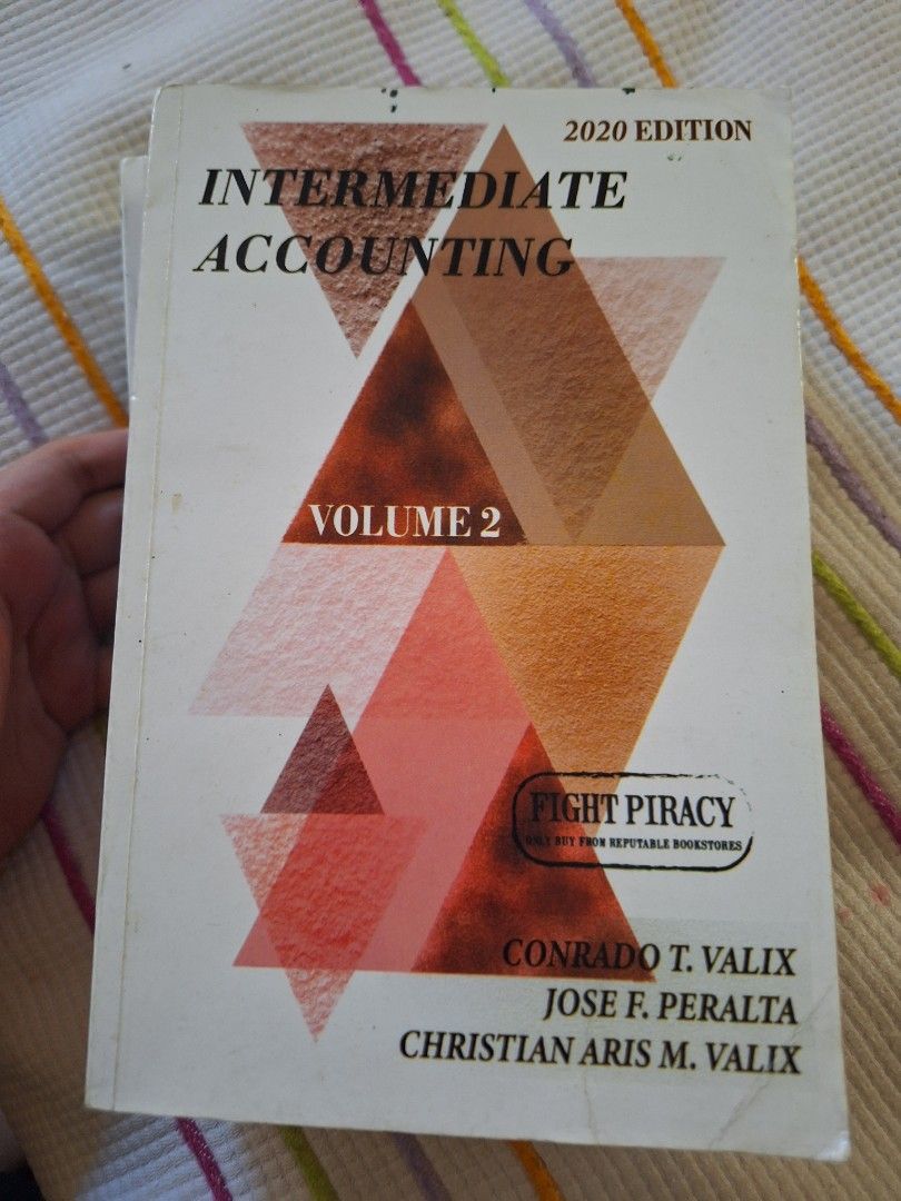 Intermediate Accounting 2 and 3 VALIX (Category: Textbooks) located in Quezon City. Submitted by imerooo (Listing ID 1291564021, Image 2). Description: price negotiable!!! need funds.