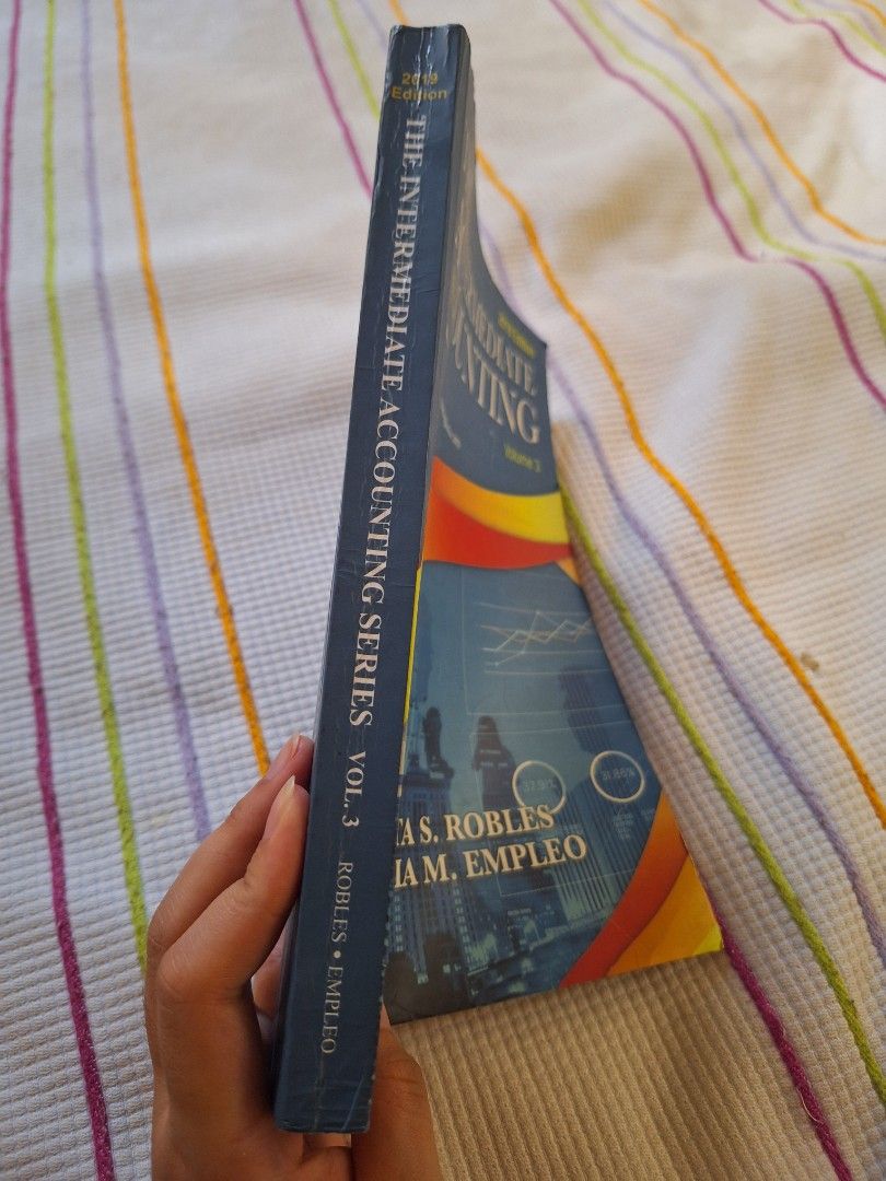 Intermediate Accounting 2 ROBLES (Category: Textbooks) located in Quezon City. Submitted by imerooo (Listing ID 1291564241, Image 2). Description: pls buy super helpful.