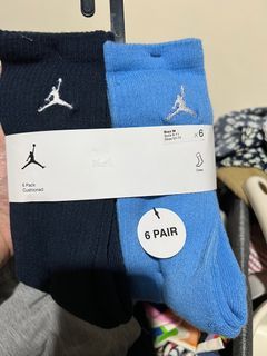 Jordan crew socks 6 pairs