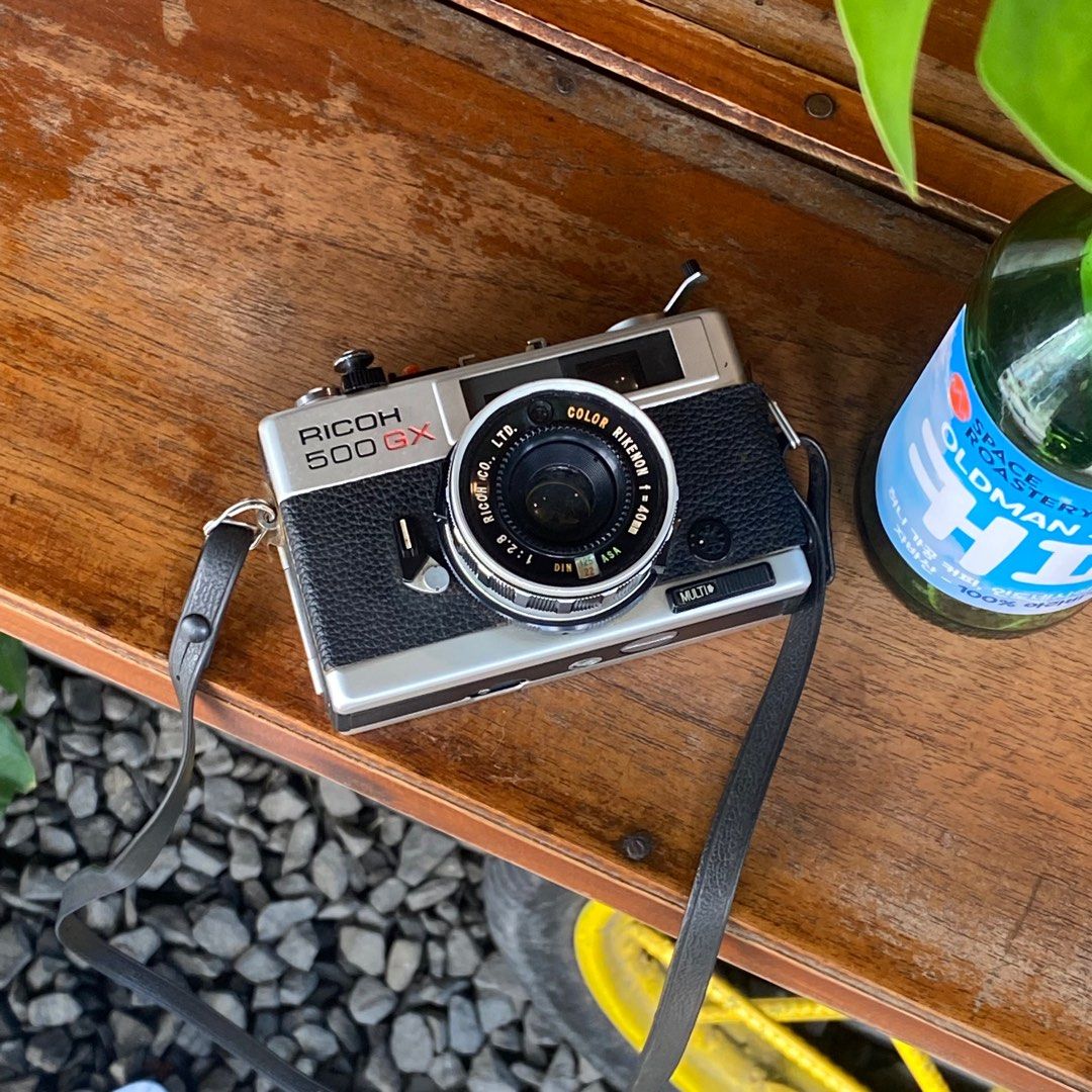 kamera analog ricoh 500gx