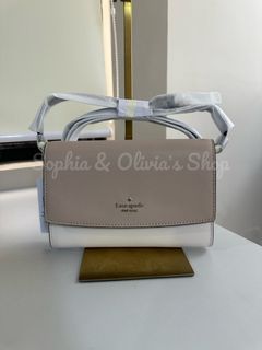 Kate Spade Perry Wallet on a String Warm Beige