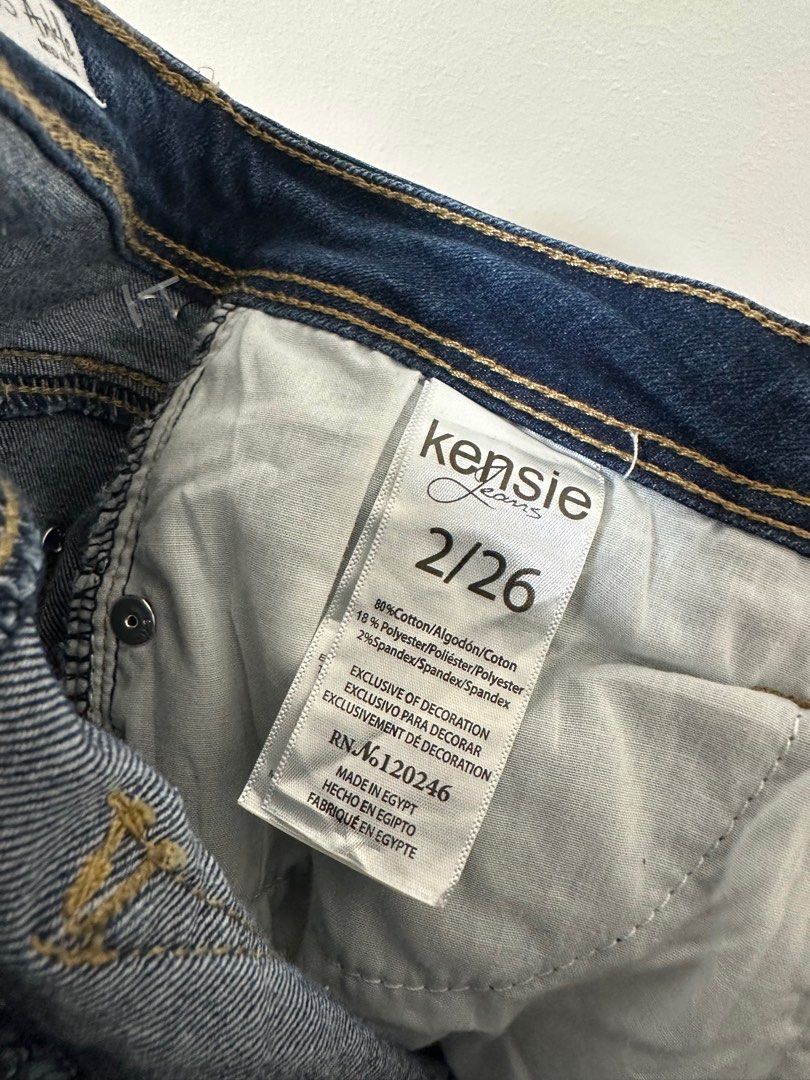 Kensie Jeans Effortless Ankle 27-28”, Women's Fashion, Bottoms, Jeans on  Carousell
