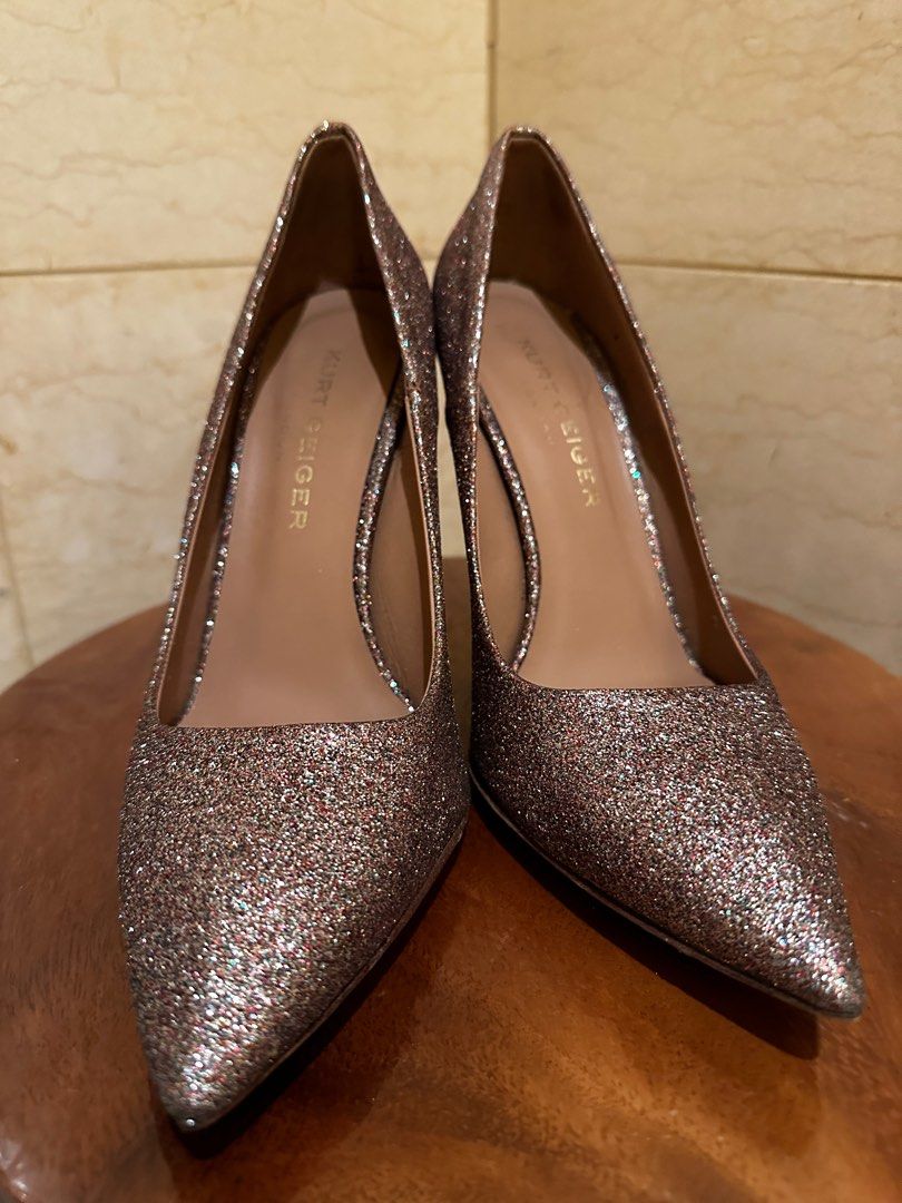 Kurt Geiger Glitter Pumps Luxury Sneakers Footwear on Carousell