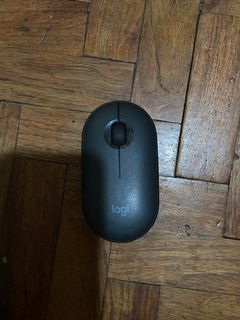 logitech m350 pebble mouse black