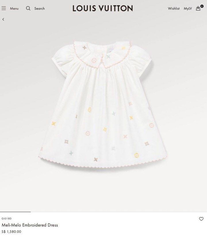 Louis vuitton baby girl clothes shop