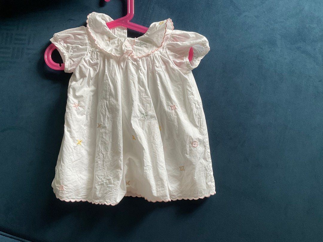 Louis Vuitton baby girl dress lv
