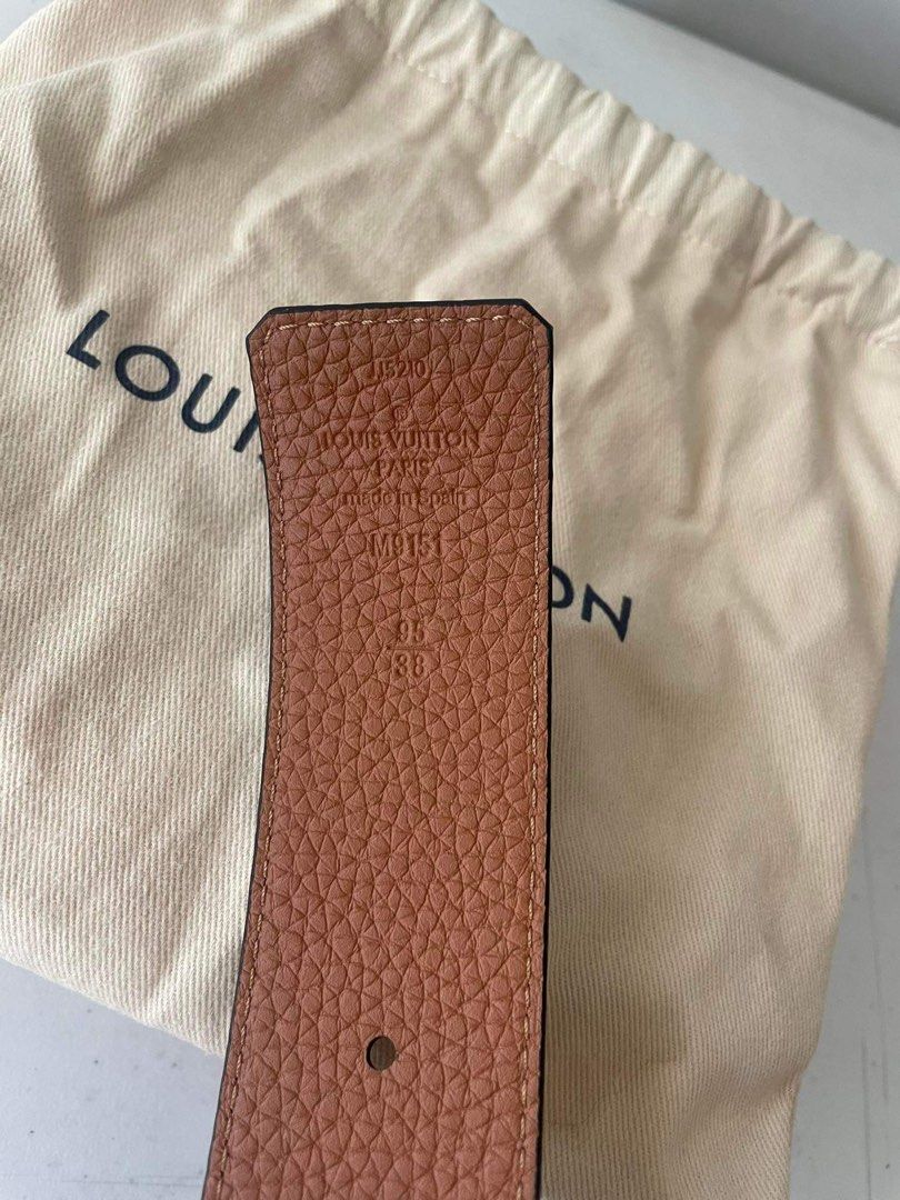 Louis Vuitton Initiales 40MM reversible belt size 95 (Category: Belts) located in Manila. Submitted by donna___ (Listing ID 1291564256, Image 3). Description: Stored only Brand new Comes with box and dust bag. .