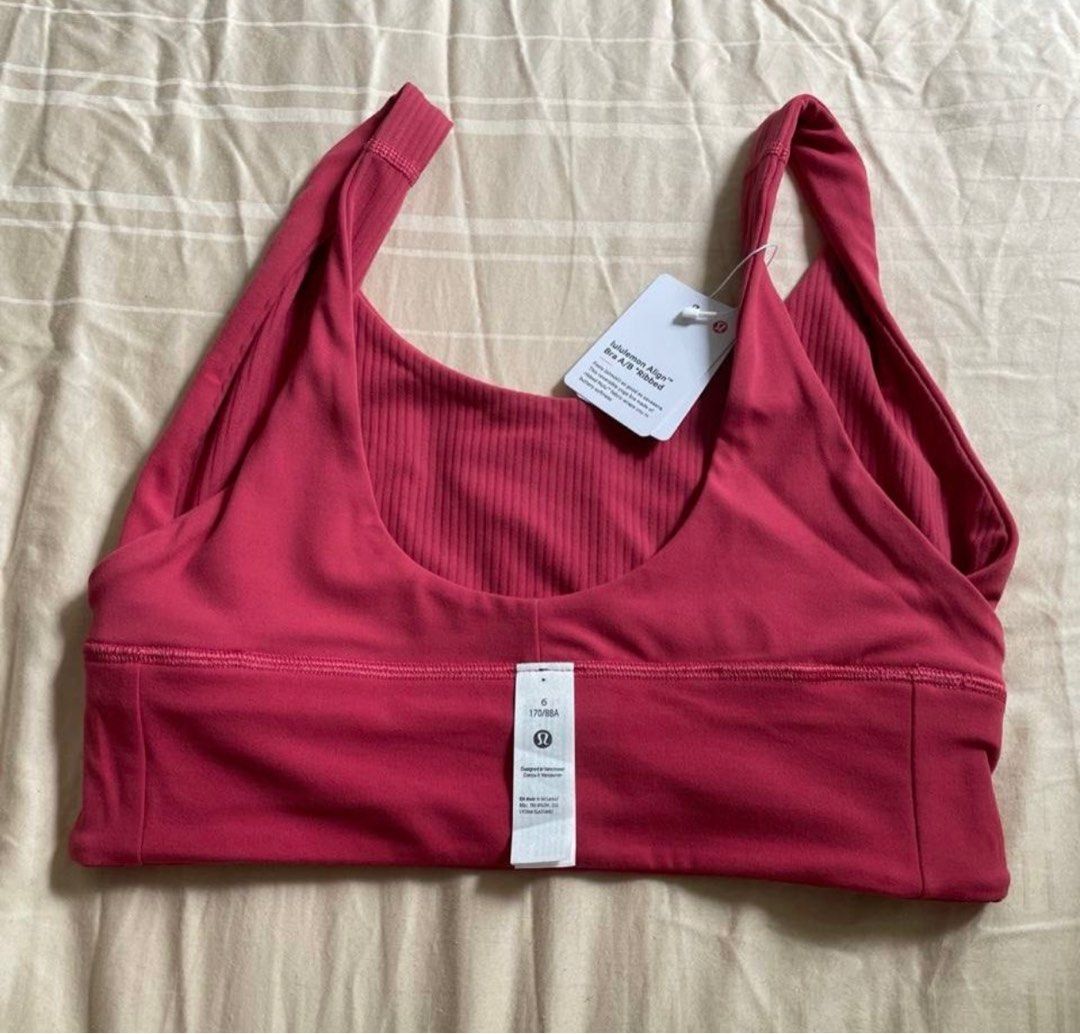 Lululemon Free To Be Bra Wild*light Support, A/b Cup In Thermal