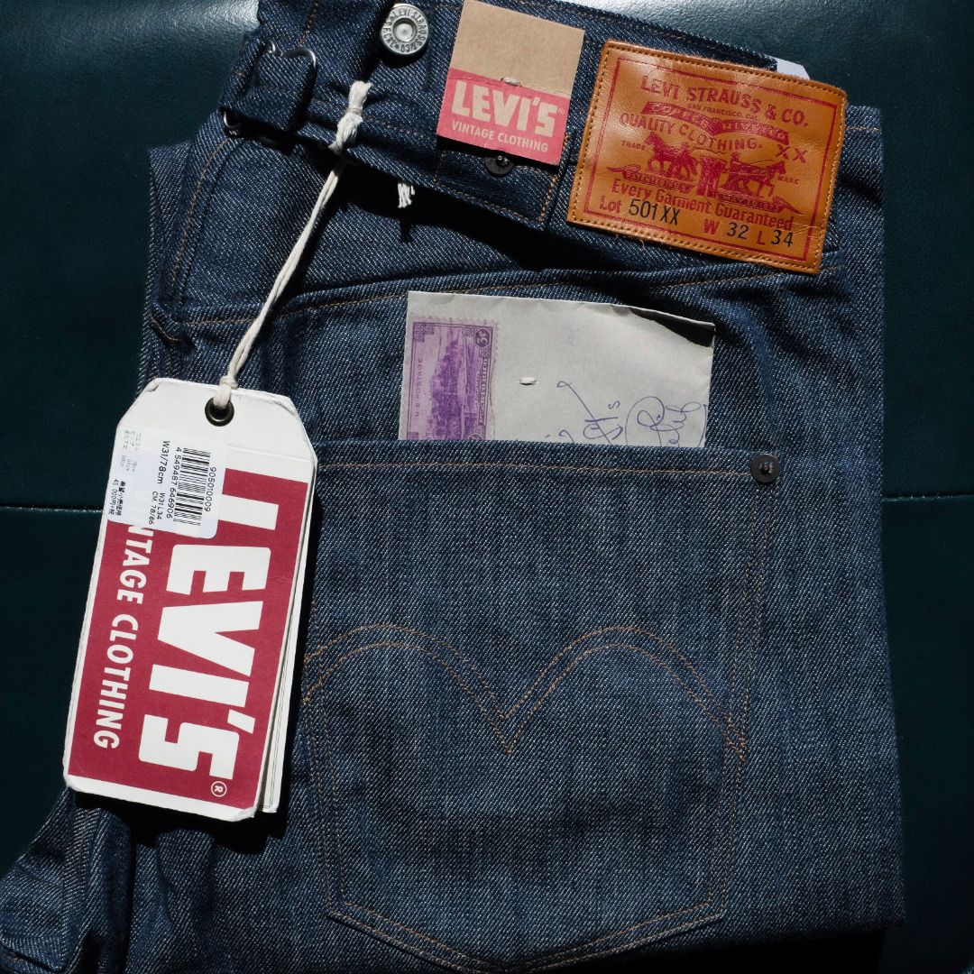 全新}LVC 1890 W32舊版美製絕版501 Levi's Vintage Clothing MADE IN 