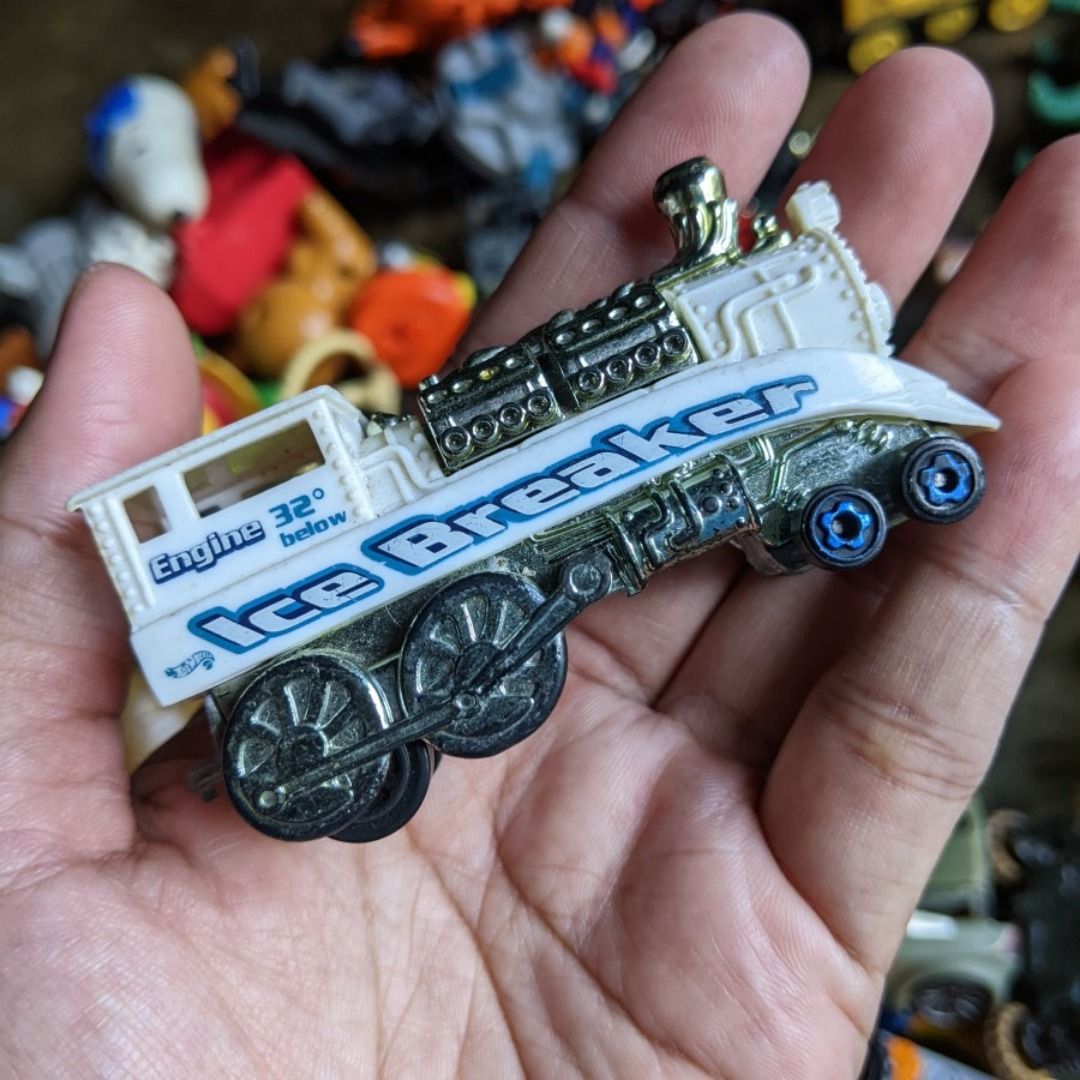 MAINAN ANAK KERETA HOT WHEELS RAIL RODDER WHITE, Toys