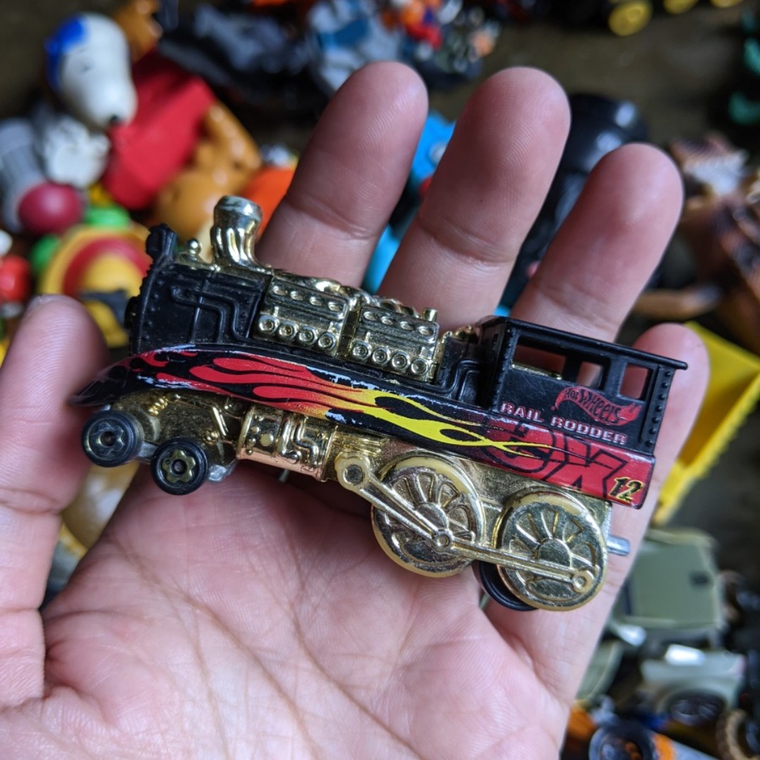 MAINAN ANAK KERETA HOT WHEELS RAIL RODDERS - Main Image