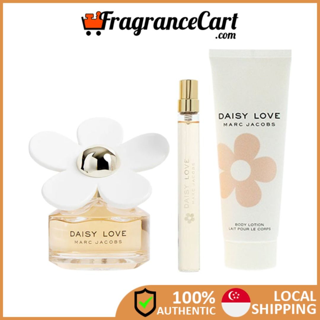 Marc Jacobs Daisy Eau De Toilette 100ml, Body Lotion 75ml