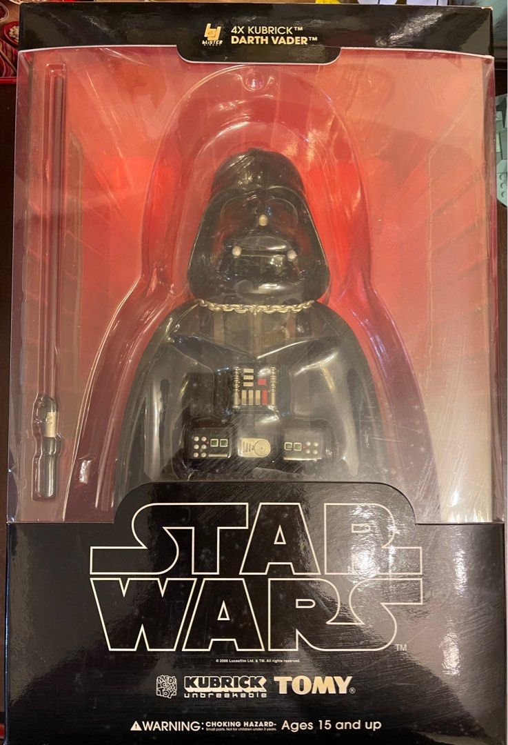 4X KUBRICK DARTH VADER STAR WARS キューブリック】s3☆ DARTH VADER